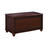 Coaster Finlay Flip Open Storage Cedar Chest Deep Tobacco Model 900012